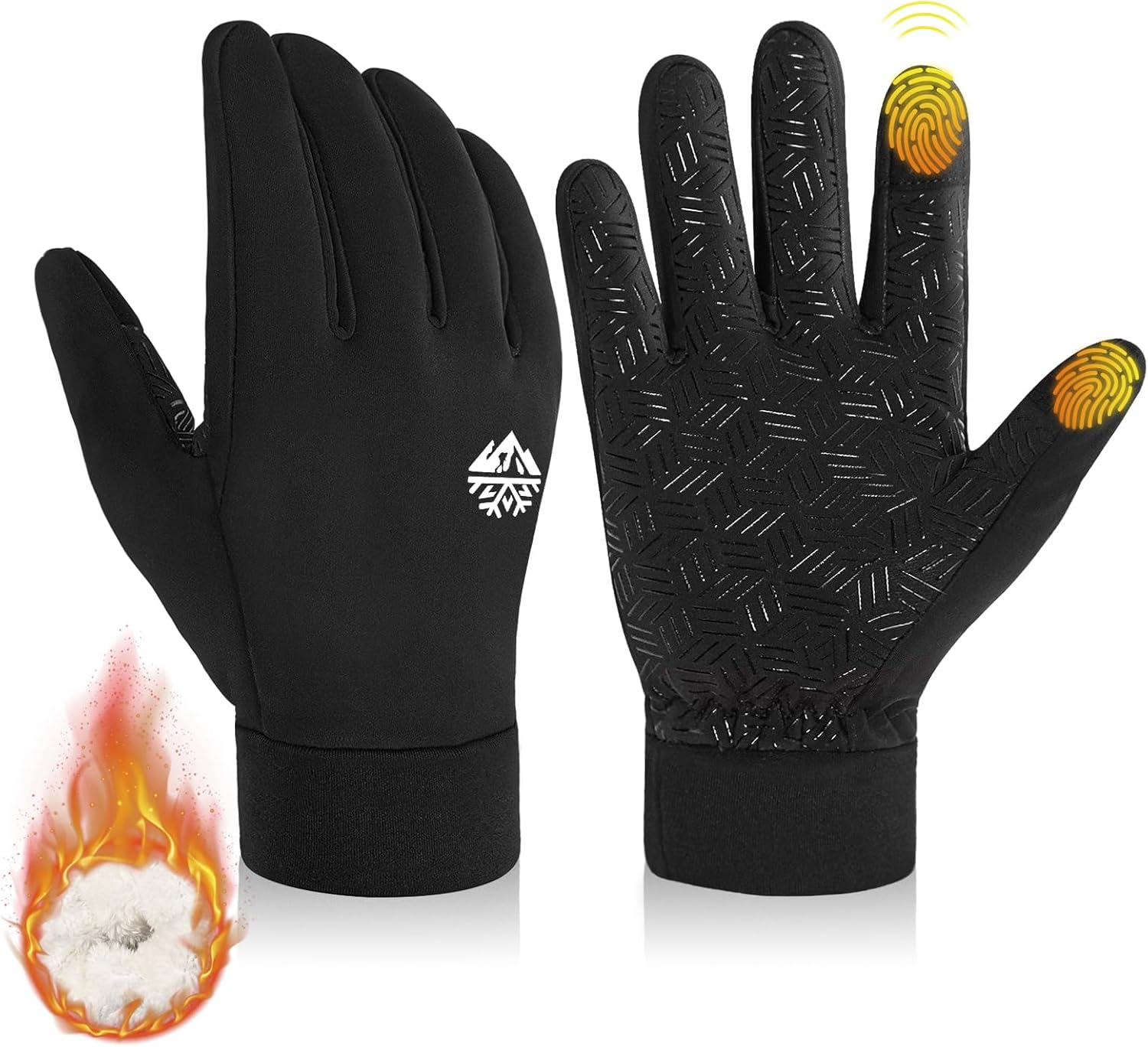RIGWARL Boys Gloves Winter Kids Gloves, Water-Resistant Kids Sports Grip Gloves...
