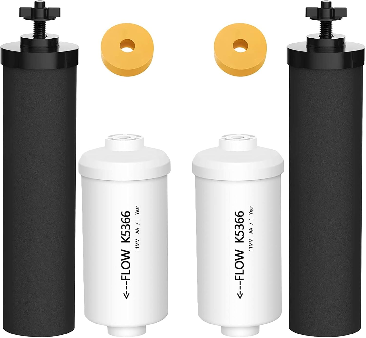 Gravity Water Filter for Berkey Water Filter Replacement, Replacement for BB9-2®...