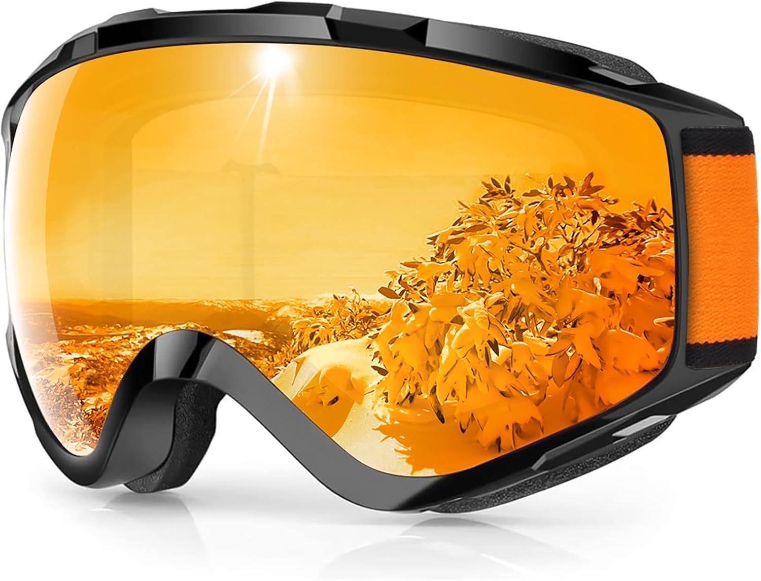 Findway Ski Goggles, Skiing Goggles For Snowboard Jet Snow, For Women Men Ladies...
