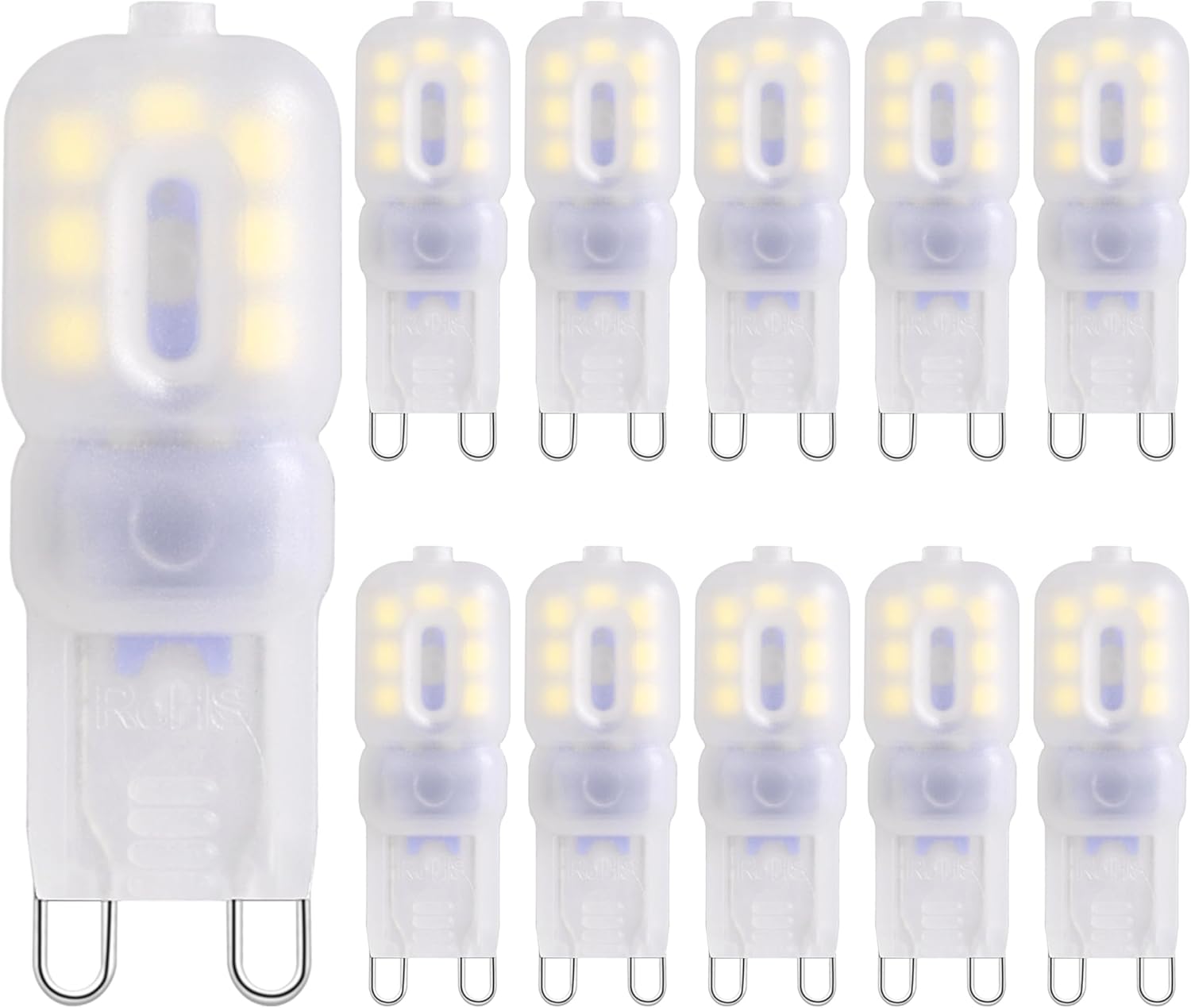 YUANHENLIZ G9 LED Bulbs Cool White Energy Saving Lamp 2.5W-3W Wall Light,360 ​​°...