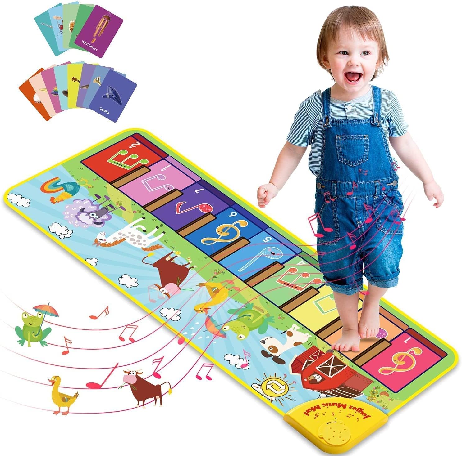 Joyjoz Baby Musical Mats with 25 Music Sounds, Mus...