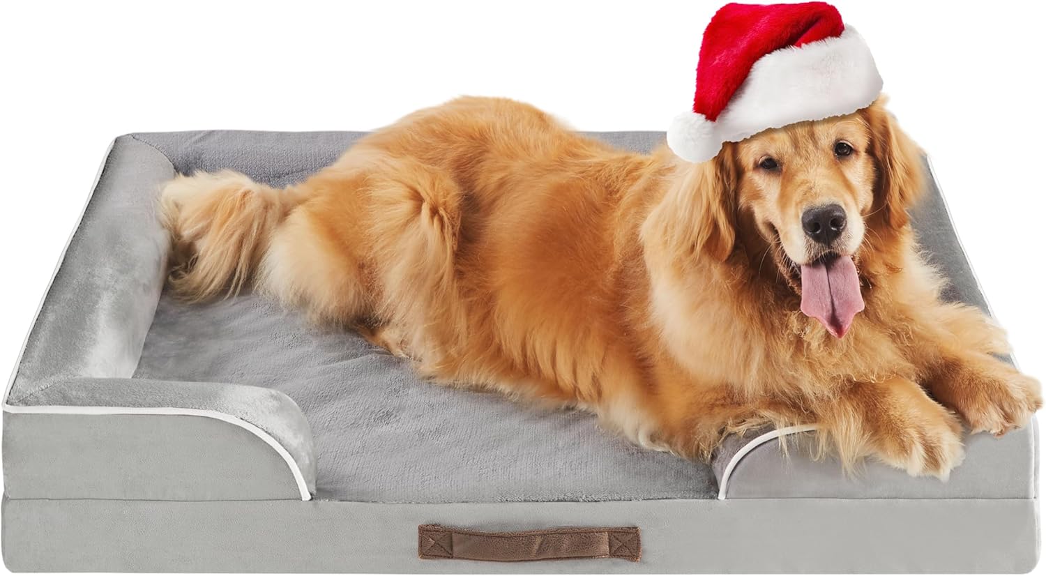 Codi Extra Large Memory Foam Layer Dog Bed, Washable Orthopedic Dog Bed Couch wi...