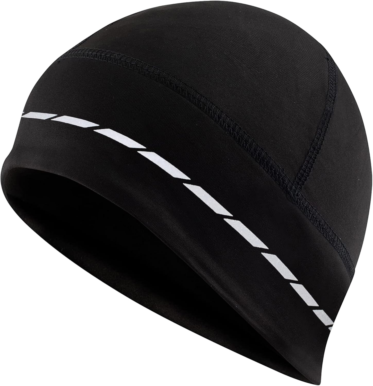 Robust Headgear, Helmet Lining hat with mask One Size Black – reflective