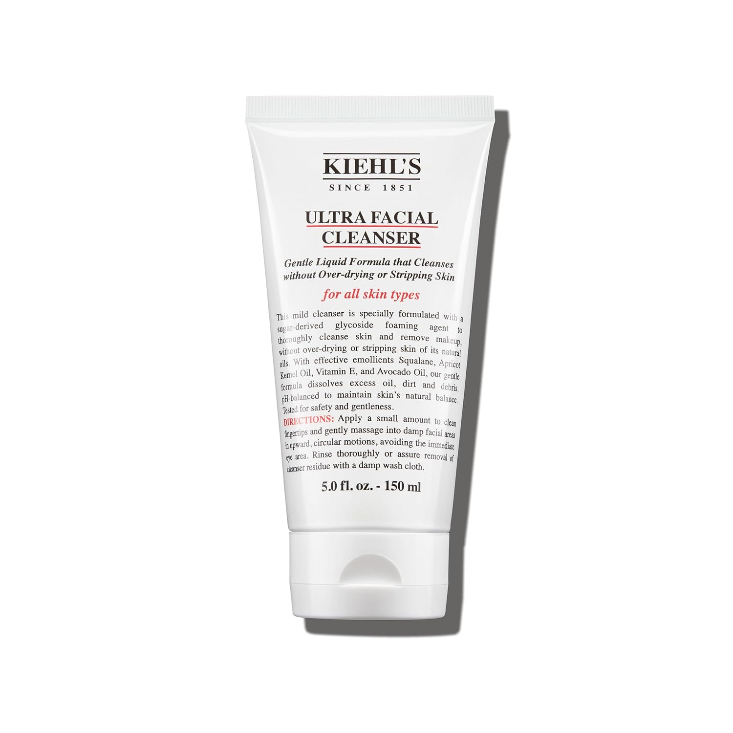 Kiehl's Ultra Facial Cleanser, Lightweight Foamy Facial Cleanser, Enriched Formu...