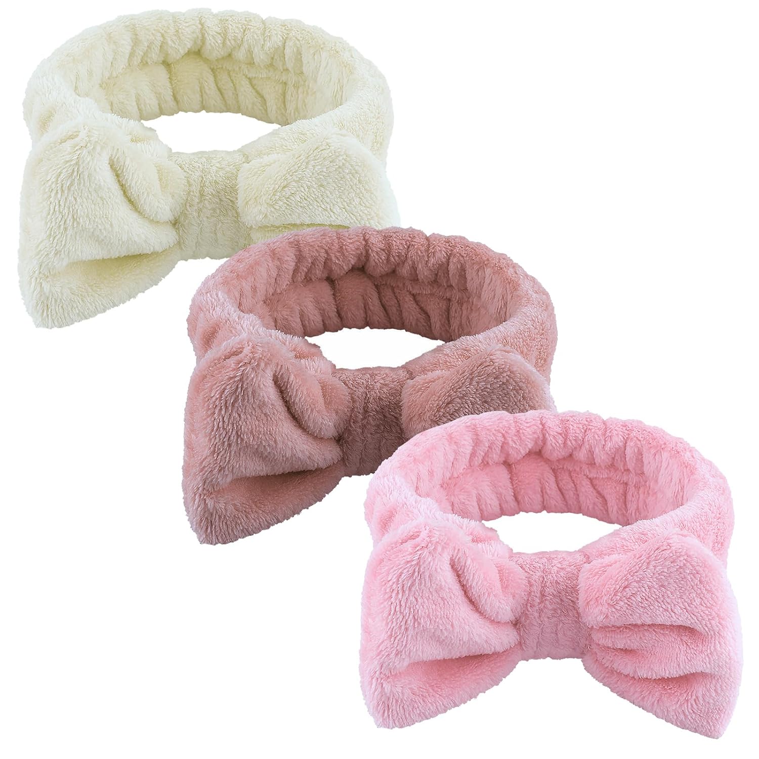 WSYUB Spa Headbands, Makeup Headbands,Bow Headband for Washing Face skincare hea...