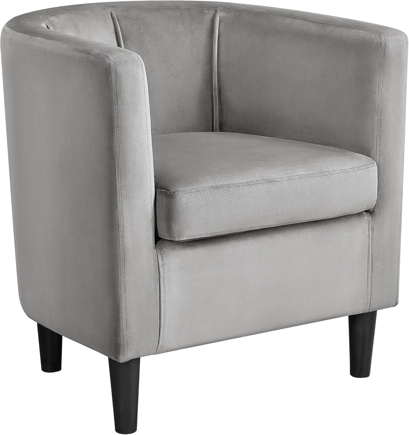 Yaheetech Velvet Tub Chair, Modern Upholstered Armchair, Accent Club Sofa Chair,...