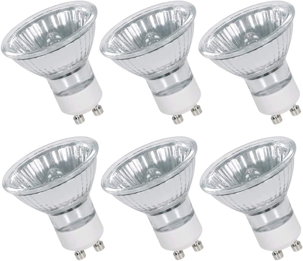 Comyan GU10 Halogen Bulbs 50W 230V GU10 Halogen Spotlight Bulbs 450lm 2800K Warm...