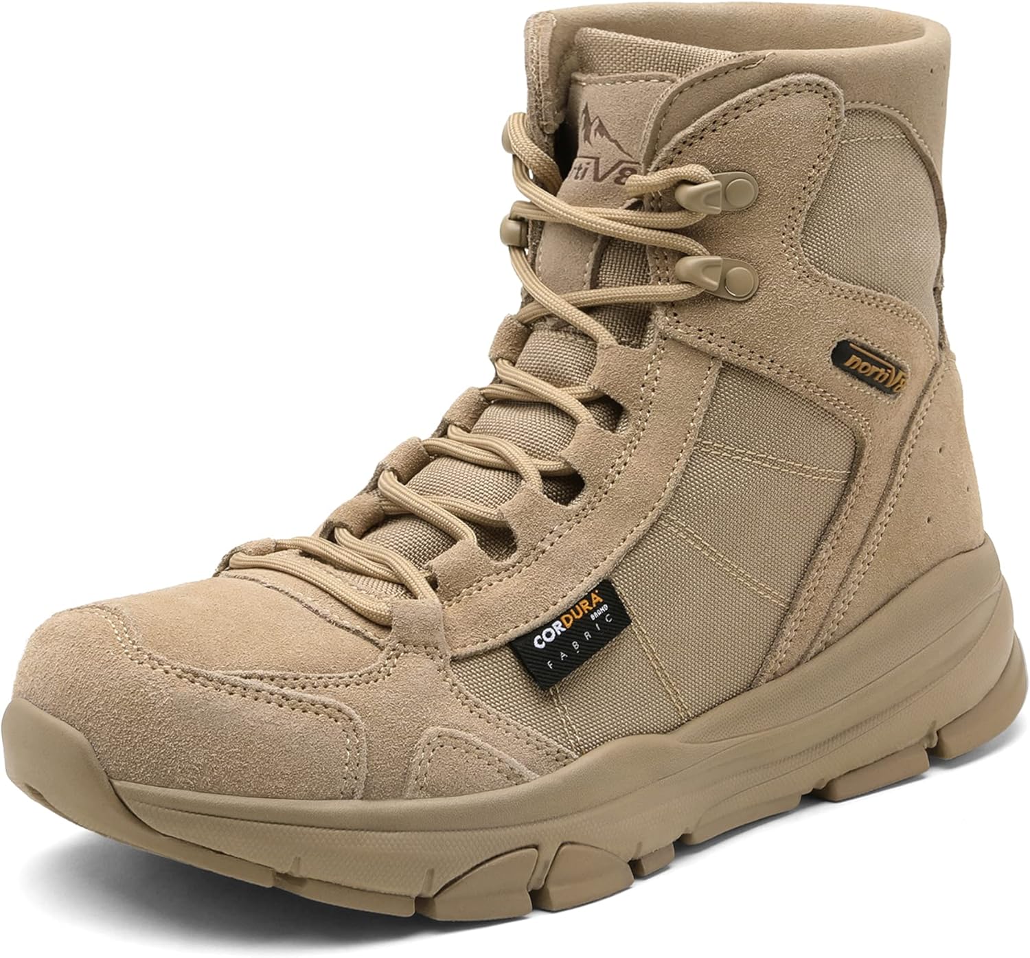 NORTIV 8 Men's Lightweight Military Tactical Work Boots Outdoor Hiking Motorcycl...