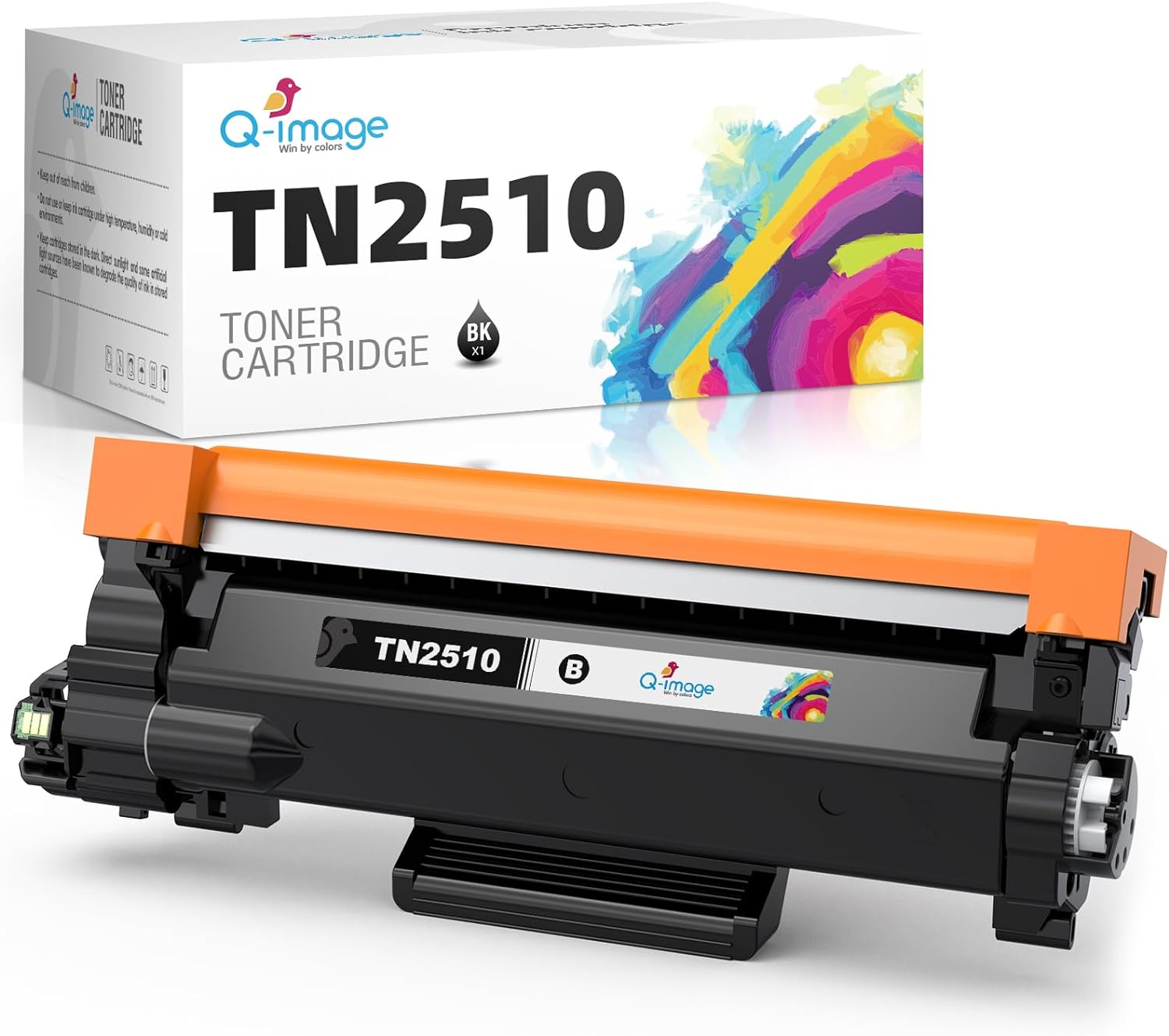 Q-image TN2510 TN 2510 Toner Cartridge Compatible for Brother TN-2510 for Brothe...