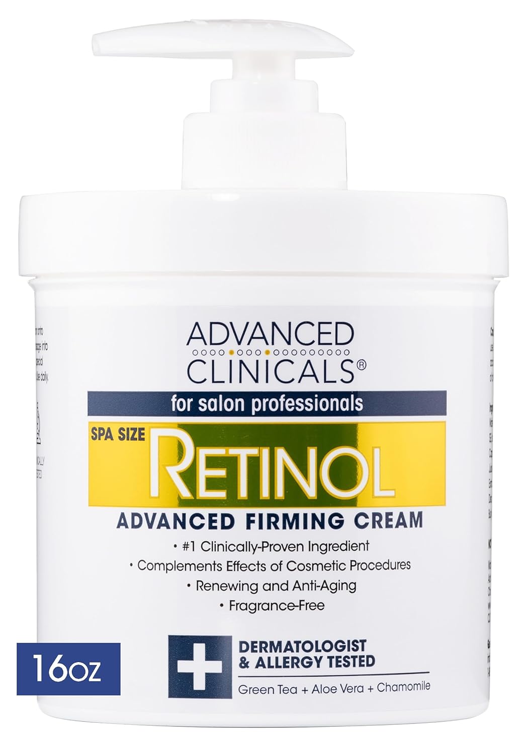 Advanced Clinicals Retinol Body Lotion Moisturizer Face Lotion & Body Cream | Cr...