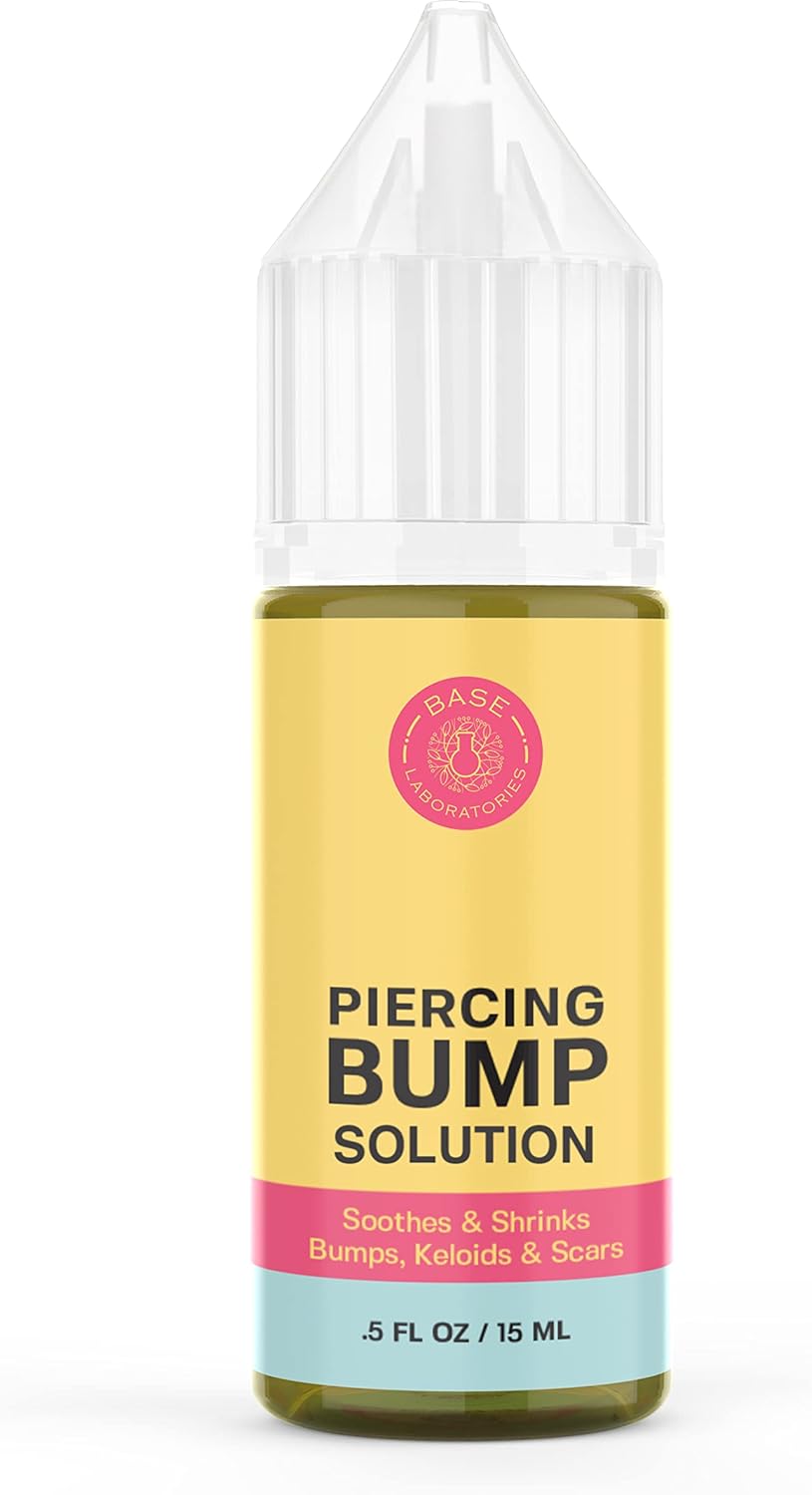 Base Labs Piercing Bump Treatment/ Aftercare for Scar Removal | Healing & Soothi...