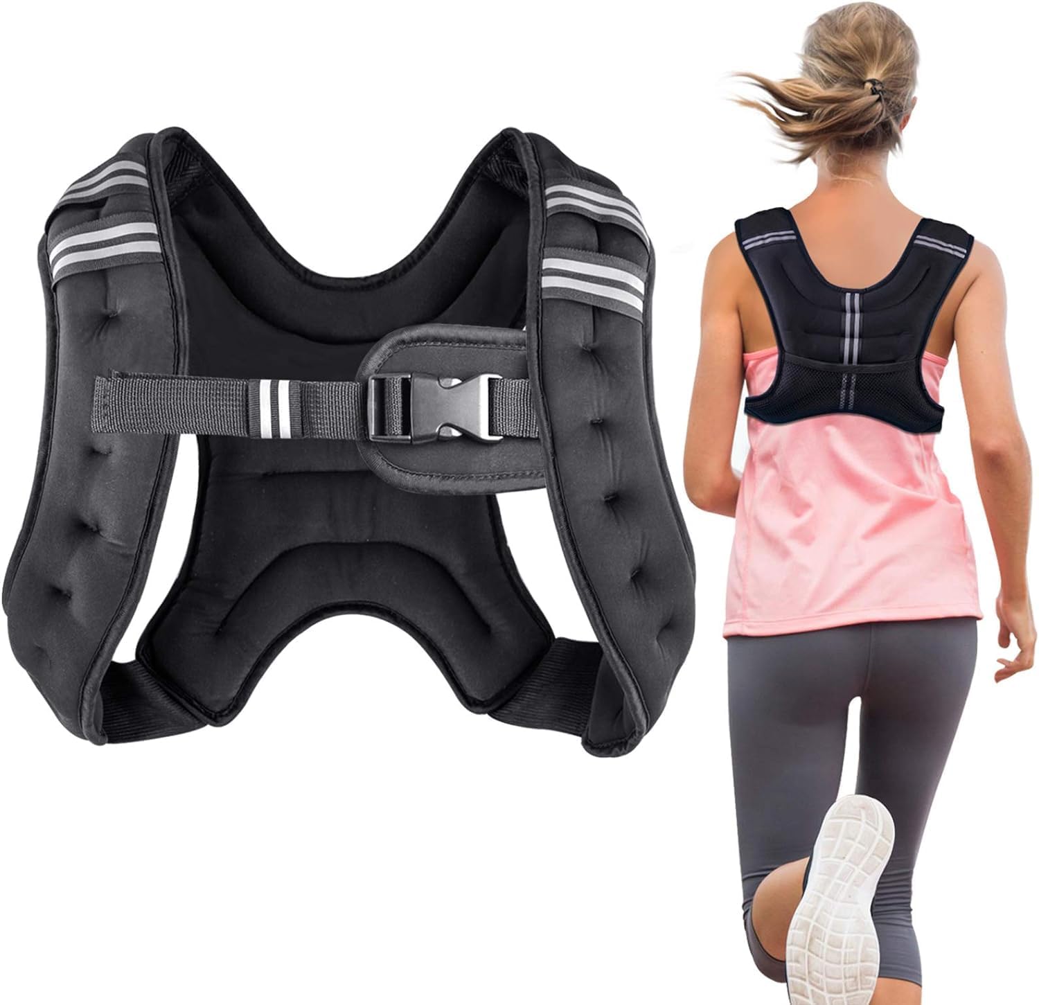 Henkelion Weighted Vest Weight Vest for Men Women...