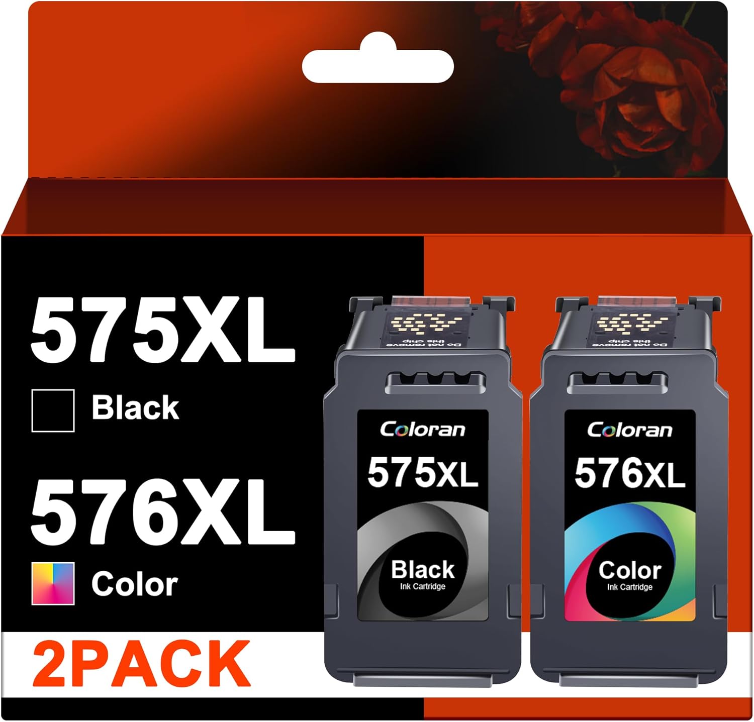 Coloran PG-575XL CL-576XL Ink Cartridges Multipack, Remanufactured Replacement f...