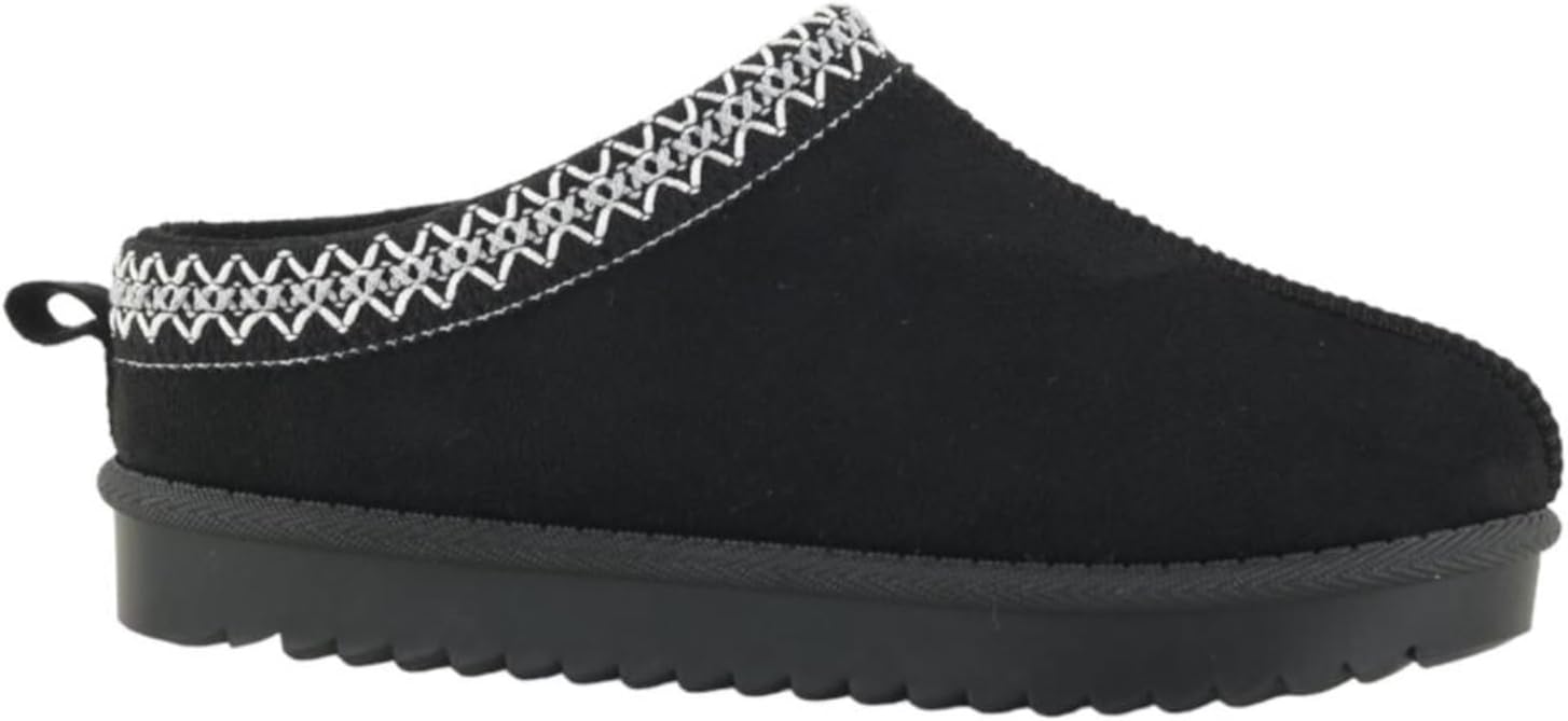 sole london Women's Slip On Warm Faux Fur Lined Ladies In Out Door Slippers Shoe...
