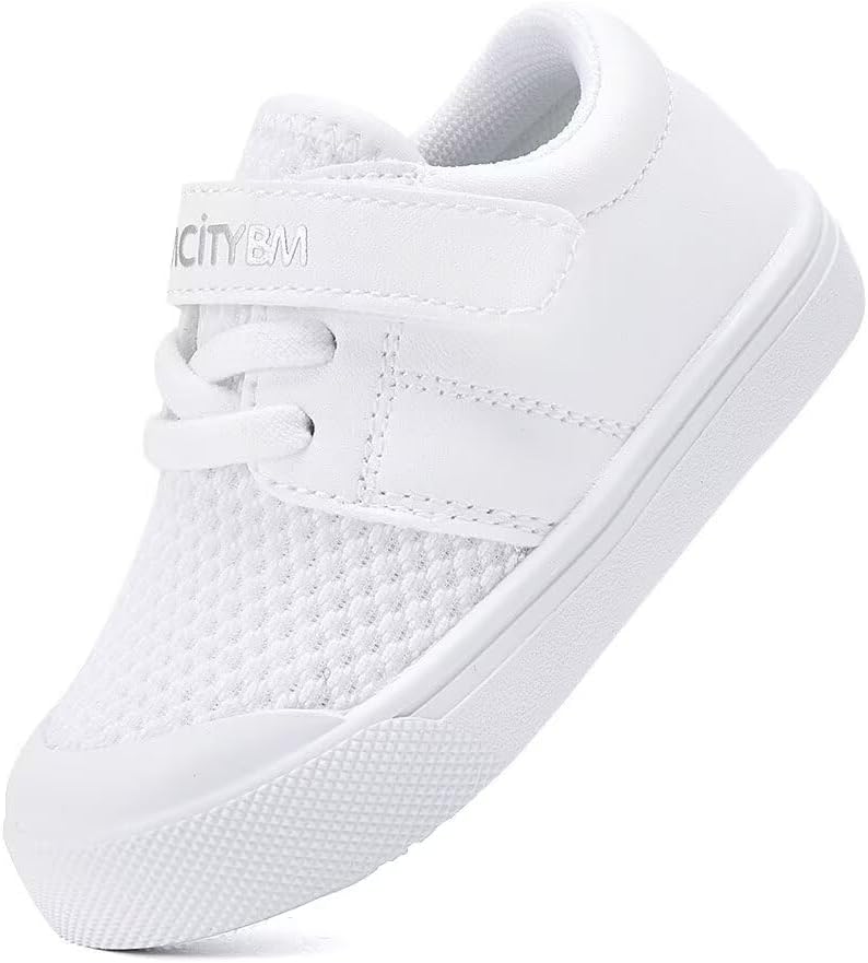 BMCiTYBM Baby Sneakers Girls Boys Lightweight Breathable Mesh First Walkers Shoe...