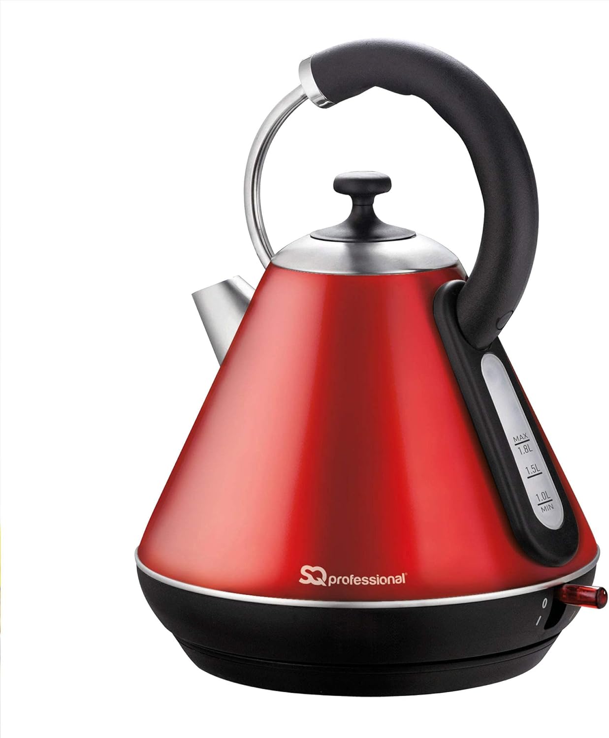 SQ Professional Gems Range Legacy Stainless Steel Cordless Electric Kettle Porta...