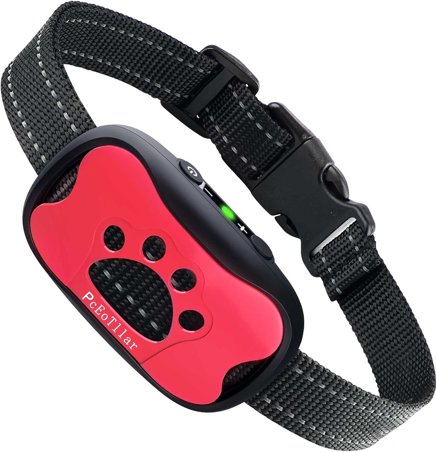 PcEoTllar Bark Collar Rechargeable - Humane Dog Barking Collar with Vibration &...