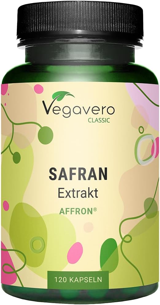 Vegavero Saffron Supplement 90 mg | High Strength Saffron Extract | 120 Capsules...