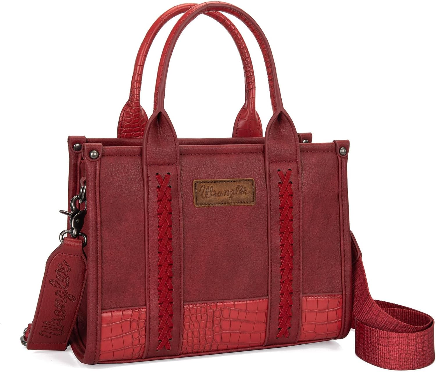 Montana West × Wrangler Tote Bag for Women Western Cow Print Purse Designer Top...
