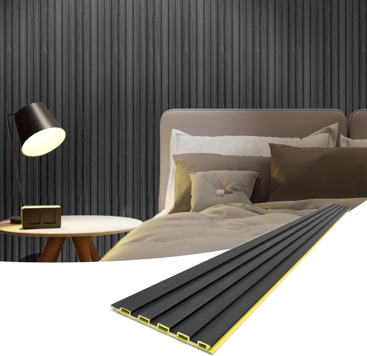 Art3d Slat Wall Panels, WPC Soundproof 3D Wall Paneling for Interior Wall Decor,...