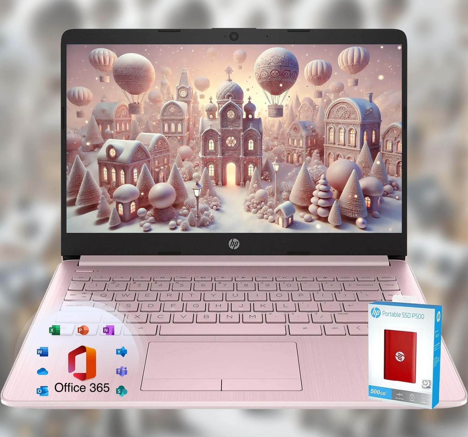 HP 14 Laptop • Back to School Limited Edition with Microsoft 365 • 4-Core Intel...