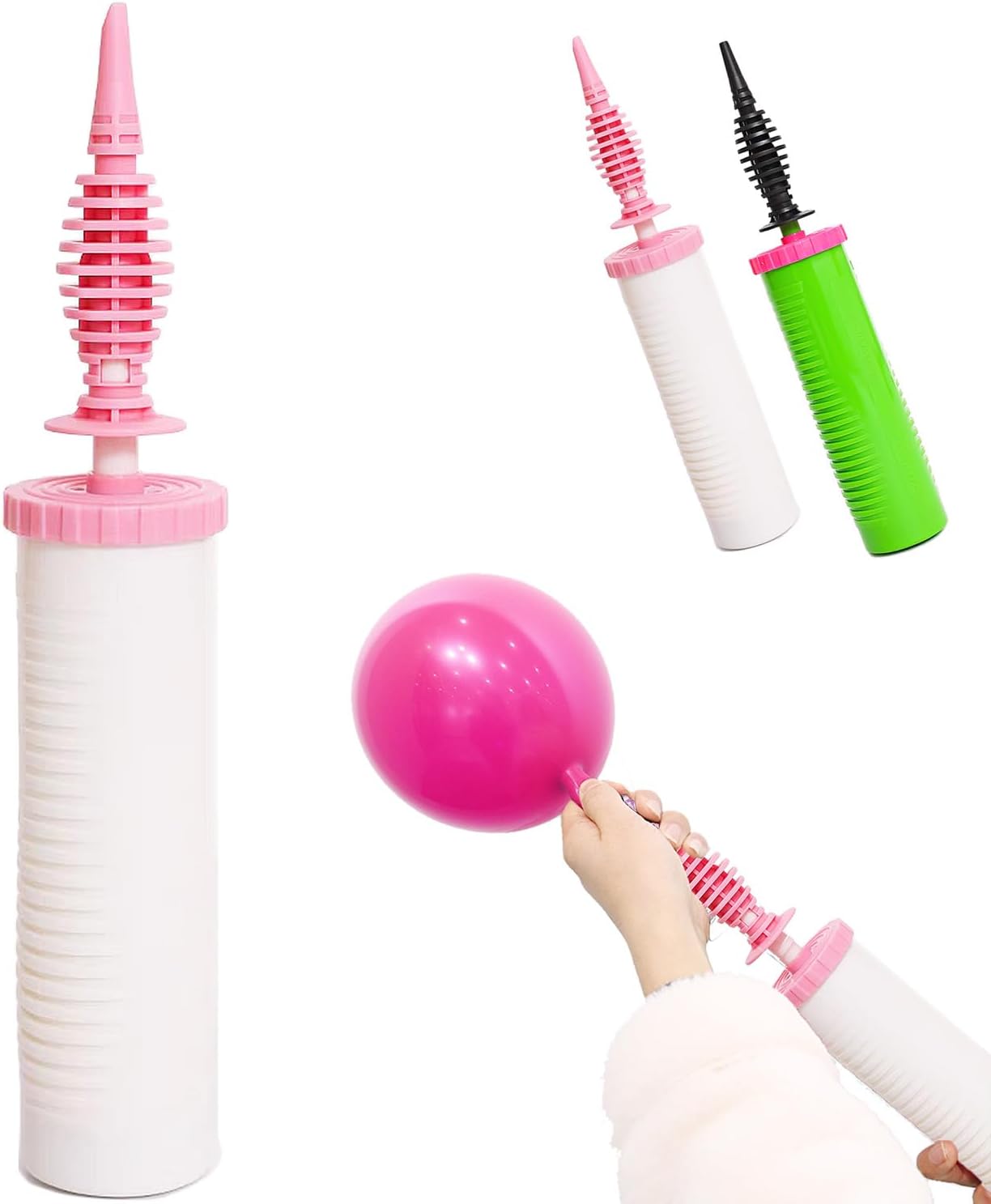 Balloon Pump Hand Manual Inflator, Balloon Manual Pump Blower Pump suitable for...