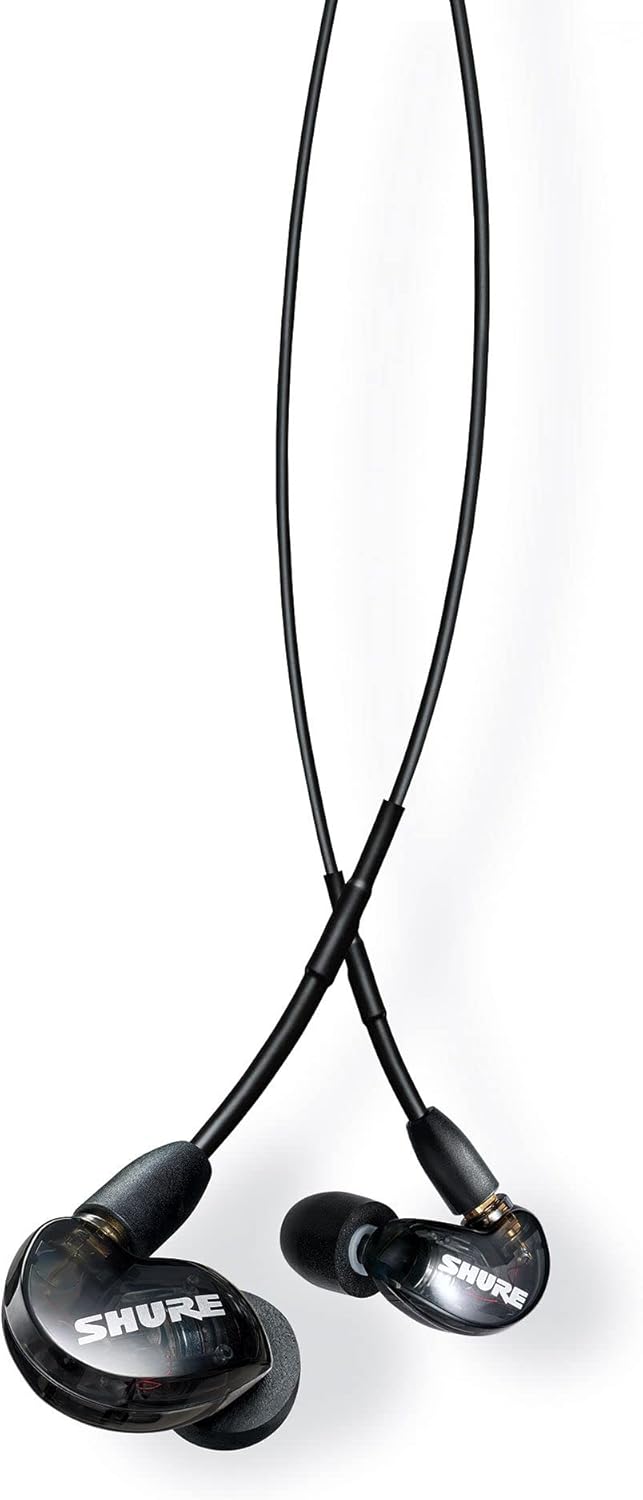Shure SE215 PRO Wired Earbuds - Professional Sound Isolating Earphones, Clear So...