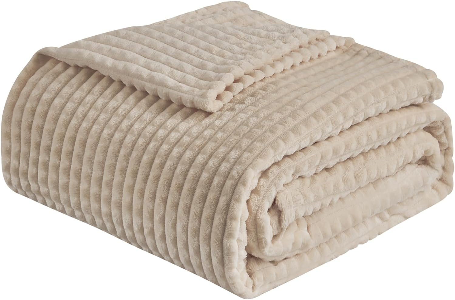 EMME Fleece Blanket Double 150 x 200 for Sofa, Soft, Plush, Warm and Cozy Throw...
