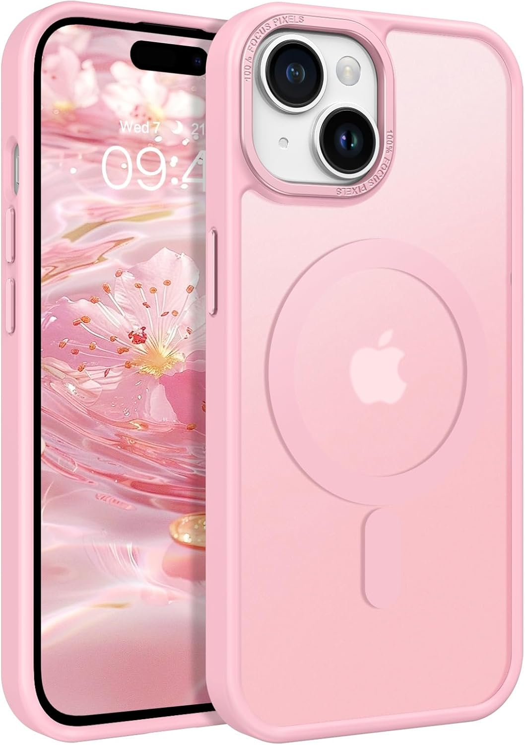 BENTOBEN Compatible with iPhone 15 Plus Case, Translucent Matte Slim Shockproof...