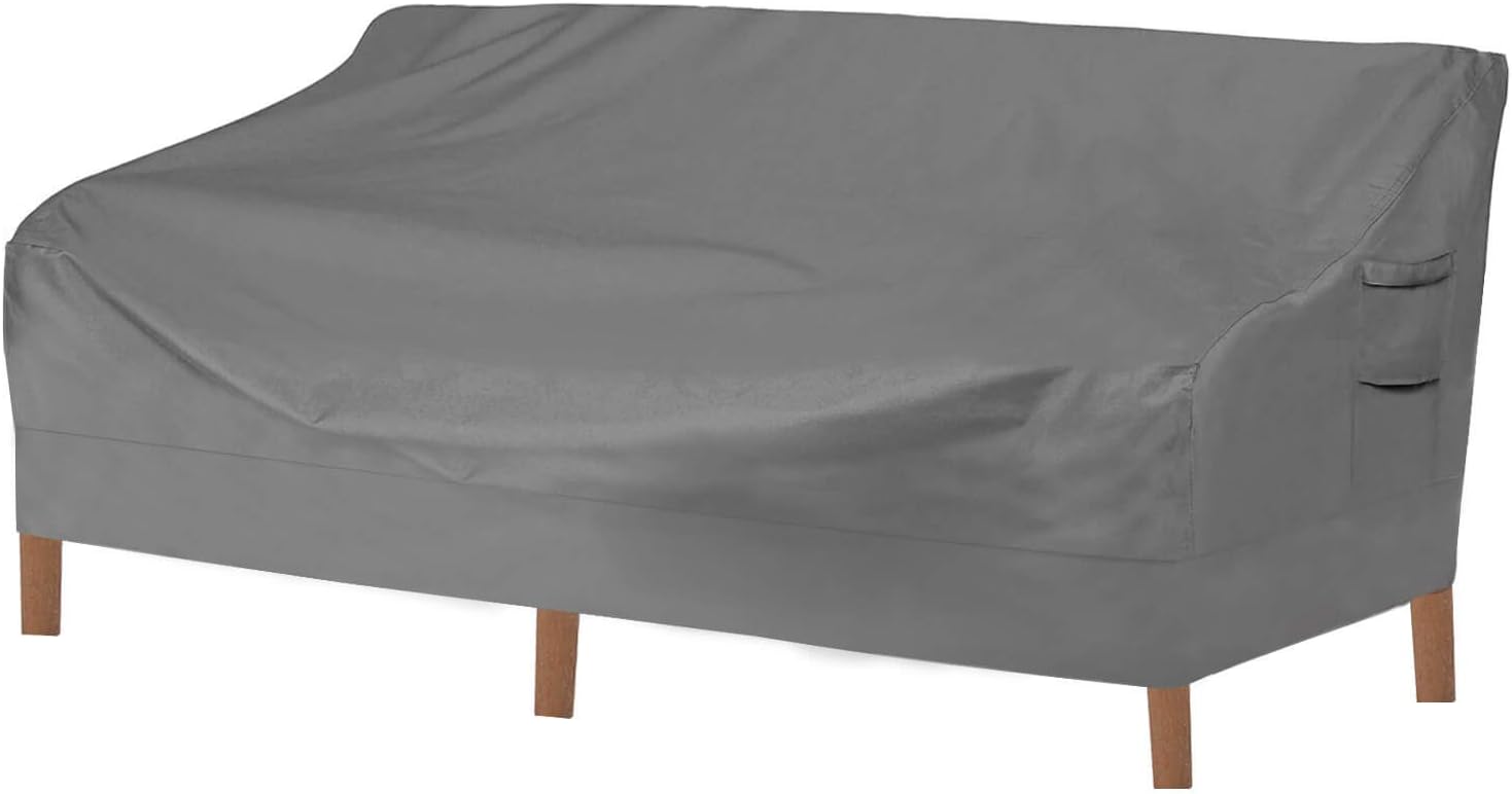 Vailge Heavy Duty Patio Sofa Cover, 100% Waterproof 3-Seater Outdoor Sofa Cover,...