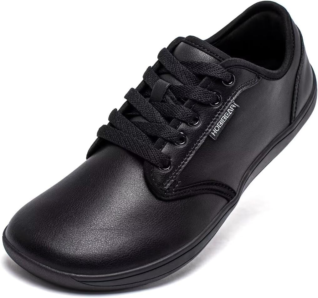 HOBIBEAR Unisex Wide Barefoot Shoes for Mens Womens Minimalist Sneakers Zero Dro...