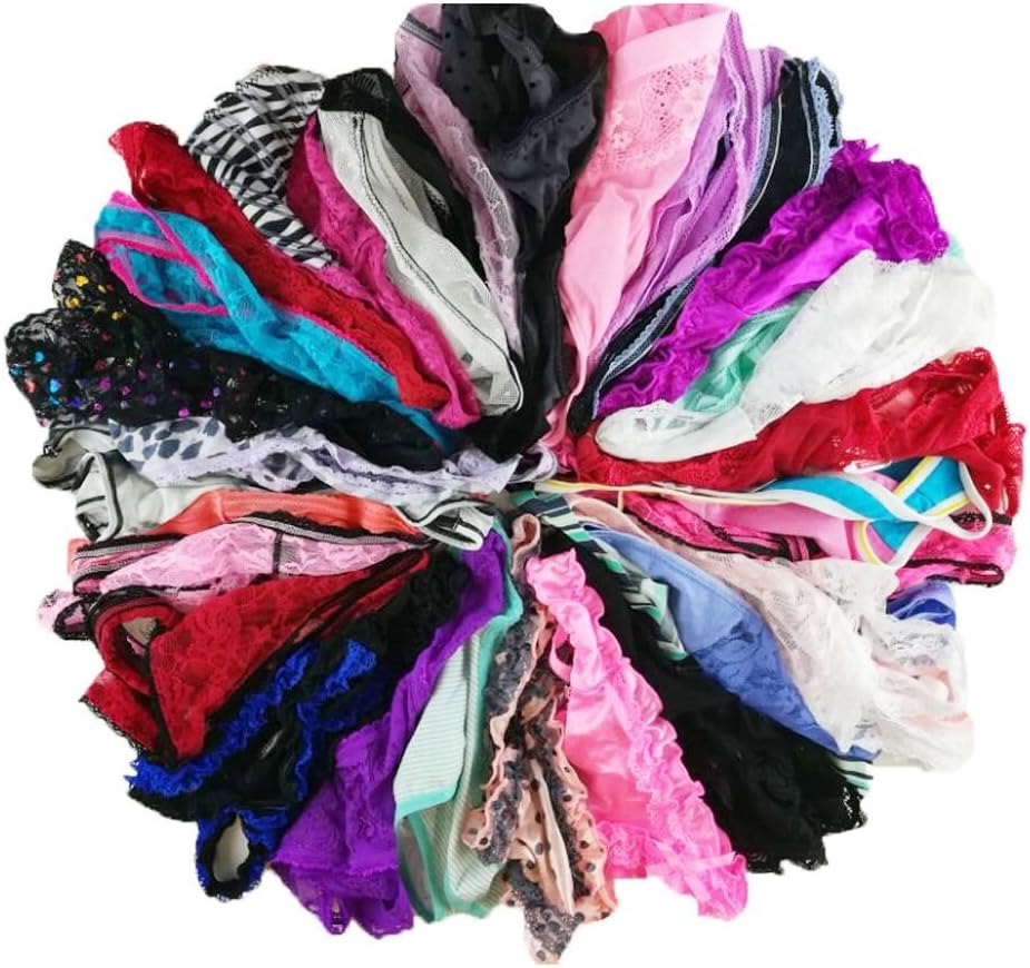 jooniyaa Women Variety of Underwear Pack T-Back Thong G-String Panties Small 10p...