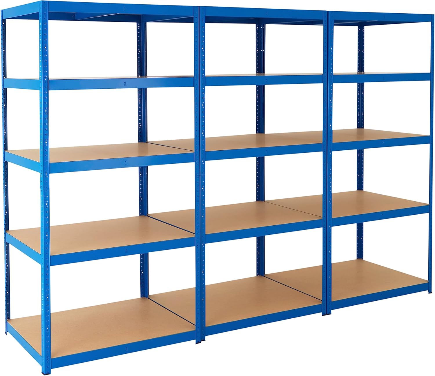 BiGDUG Heavy Duty Garage Shelving Unit 3 Bay - 179x90x60 cm - 200kg UDL Per Shel...