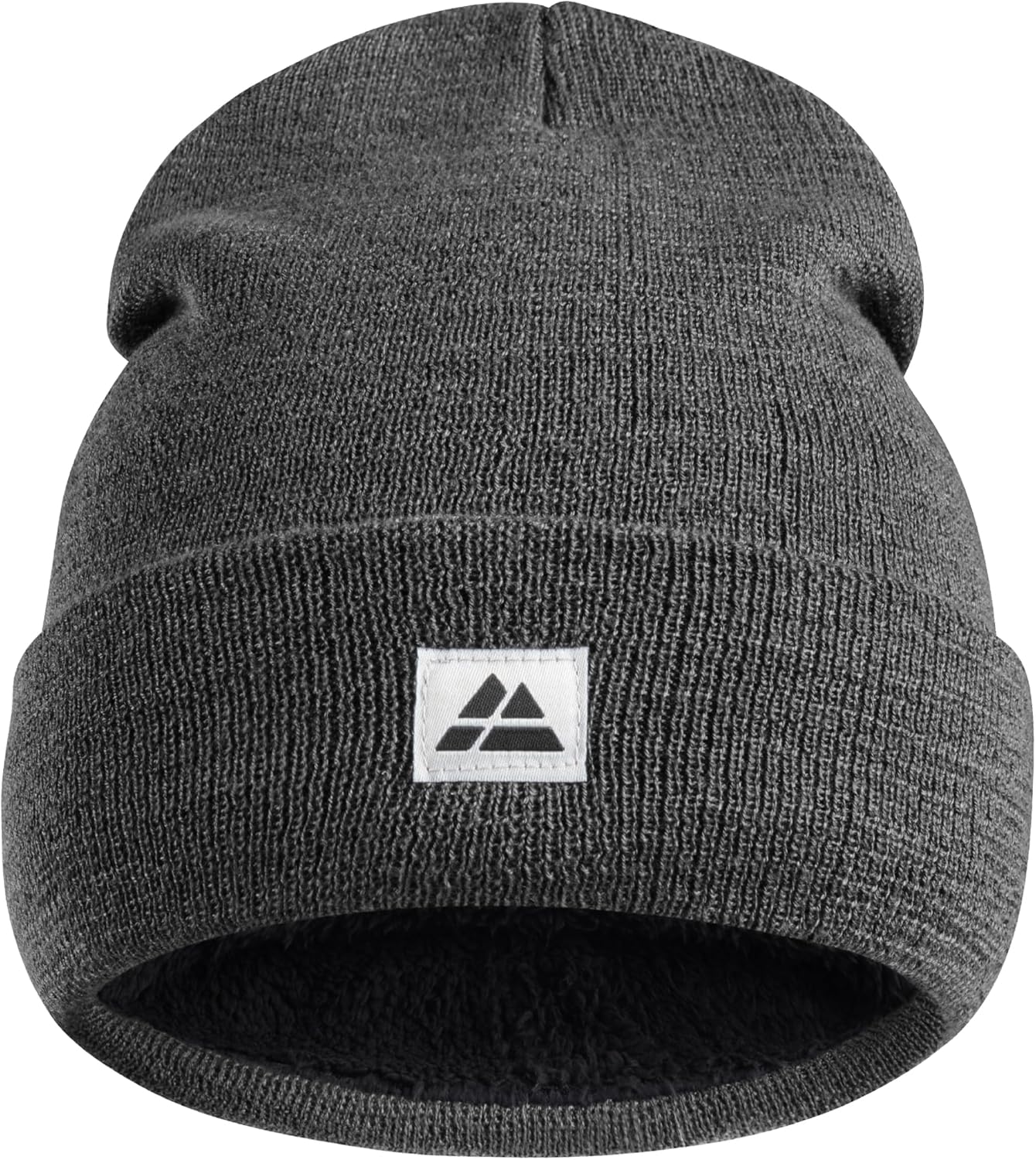 DANISH ENDURANCE Beanie Hat, Fleece Lined, Recycled Materials, Soft Knit Cuffed,...