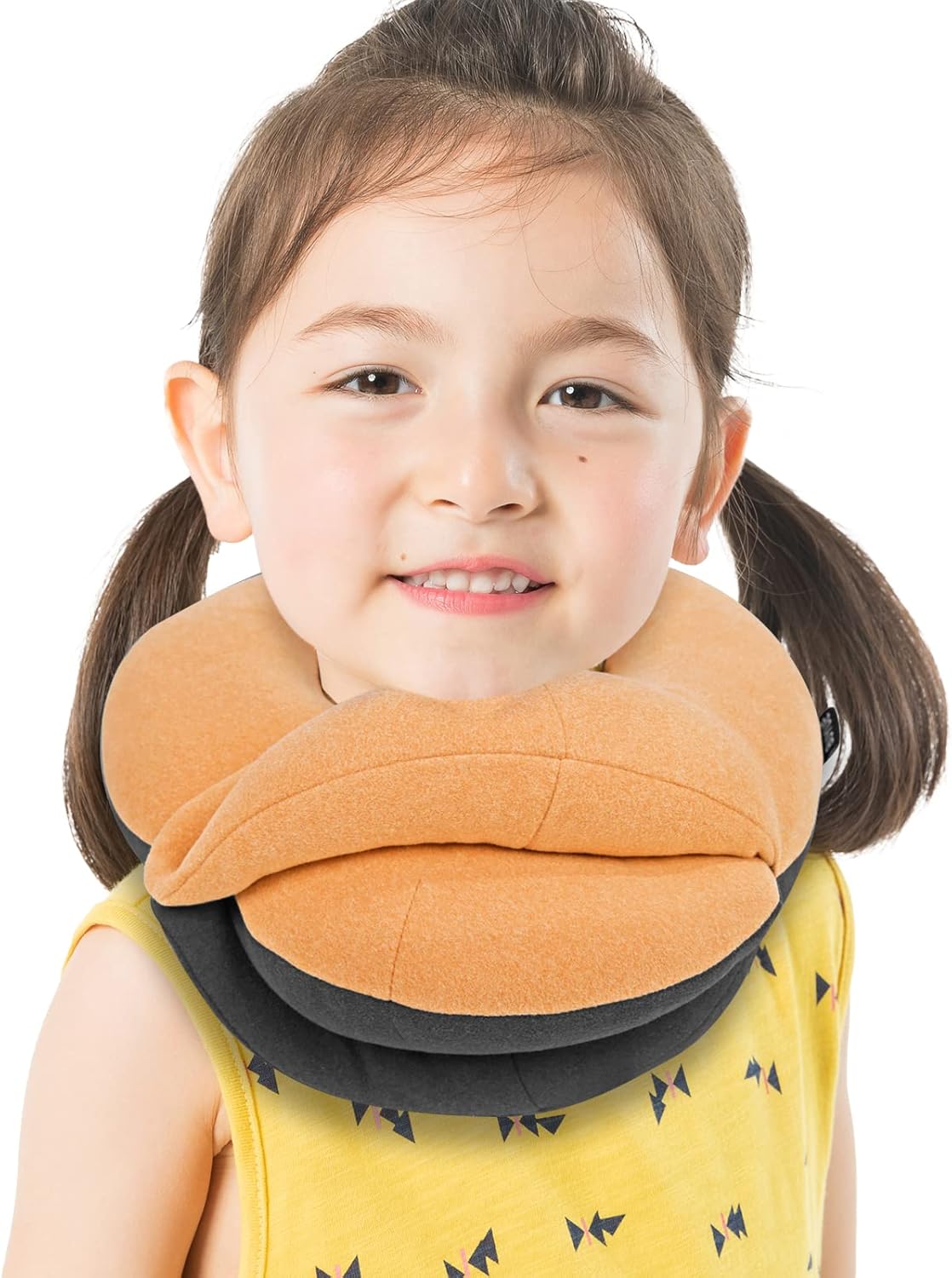 BUYUE Kids Travel Pillows for Airplane, 360° Head Support Sleeping Essentials fo...
