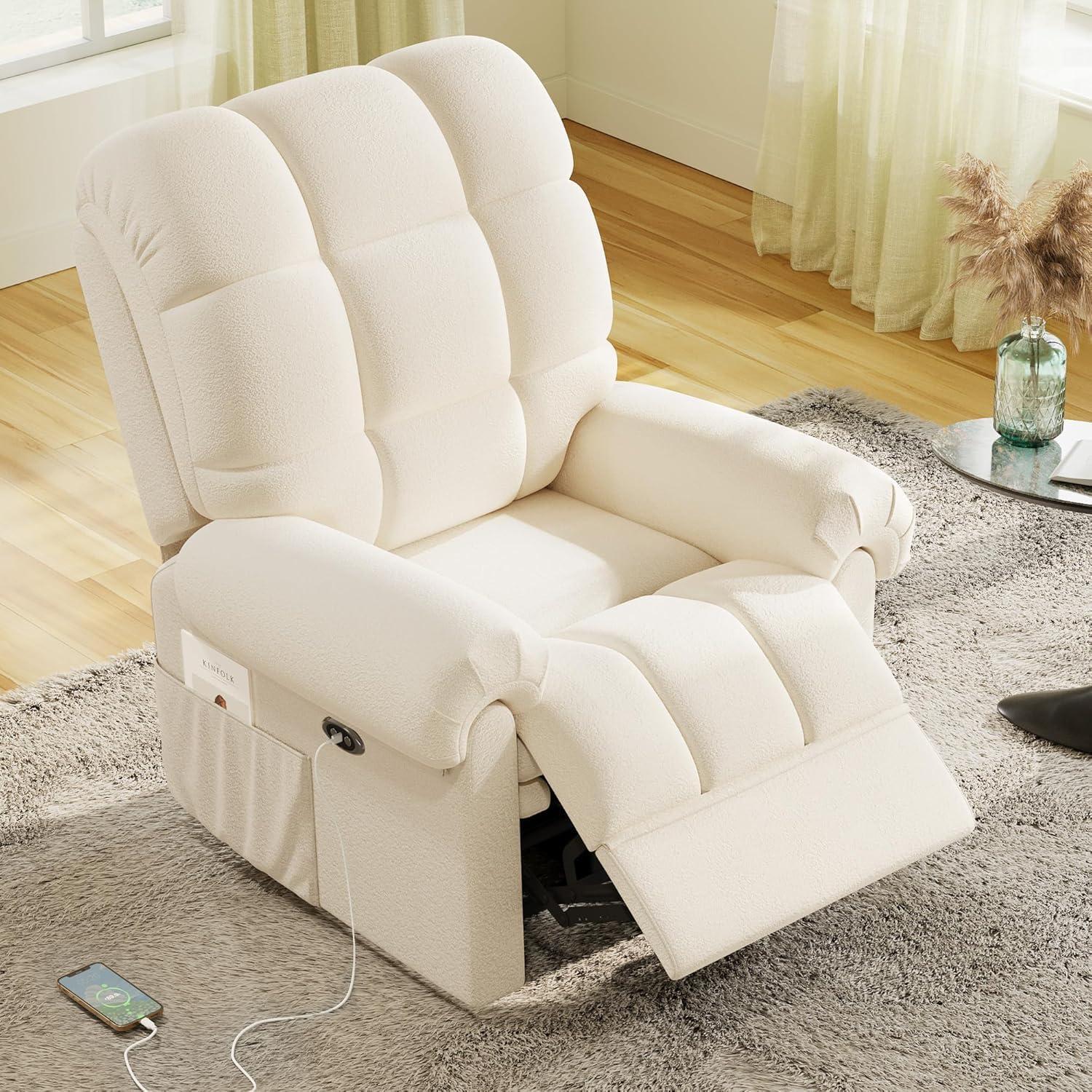 2024 New Power Recliner Chair for Adults, Adjustable Electric Recliner Power Rec...