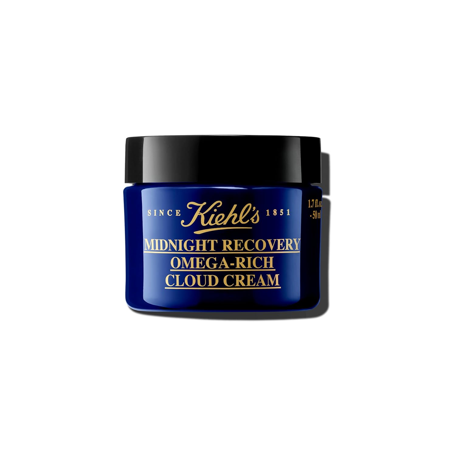 Kiehl's Midnight Recovery Omega Rich Botanical Night Cream, Overnight Renewing F...