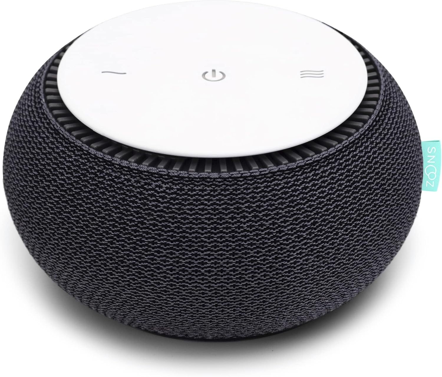 SNOOZ Smart White Noise Sound Machine - Real Fan Inside for Non-Looping White No...