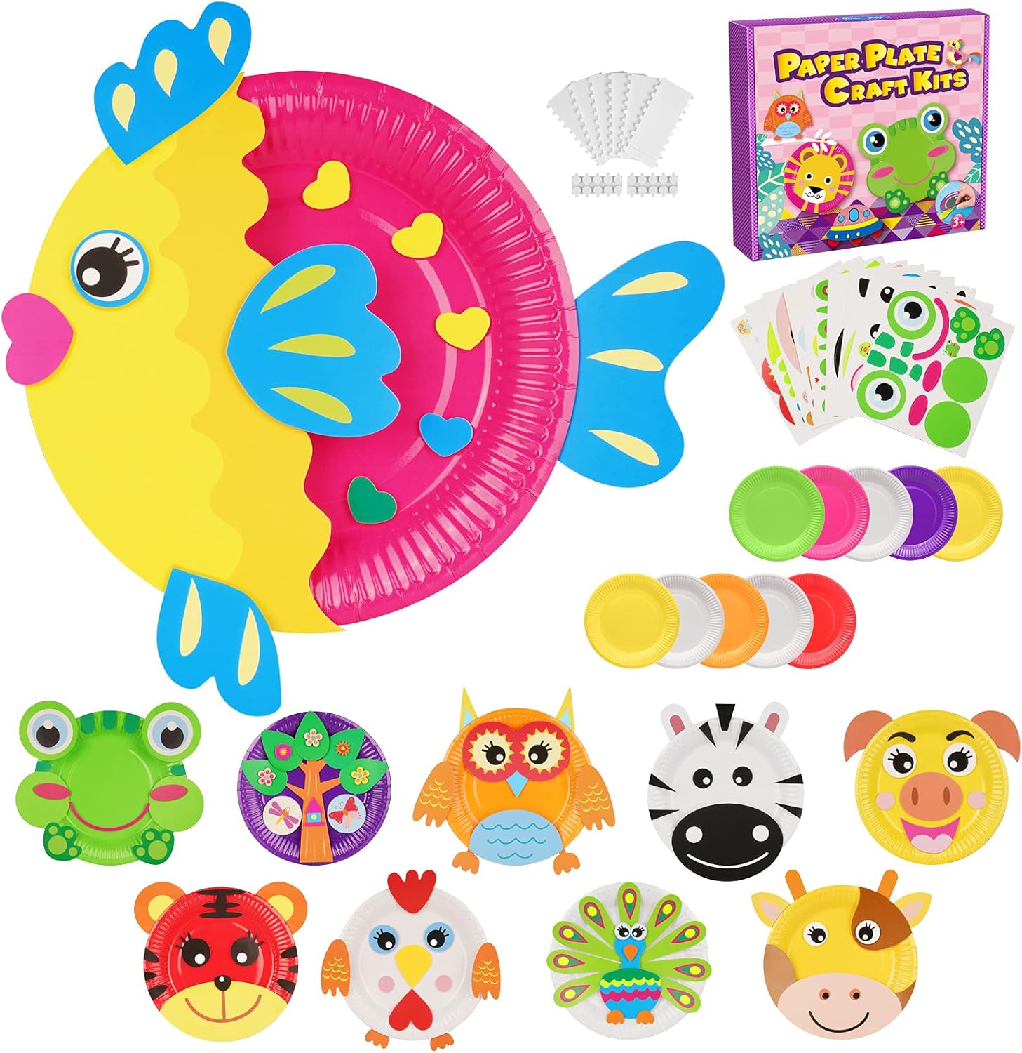 Arts And Crafts for Kids, Kids Crafts for Girls Gifts for 3-7 Year Olds Girls Cr...