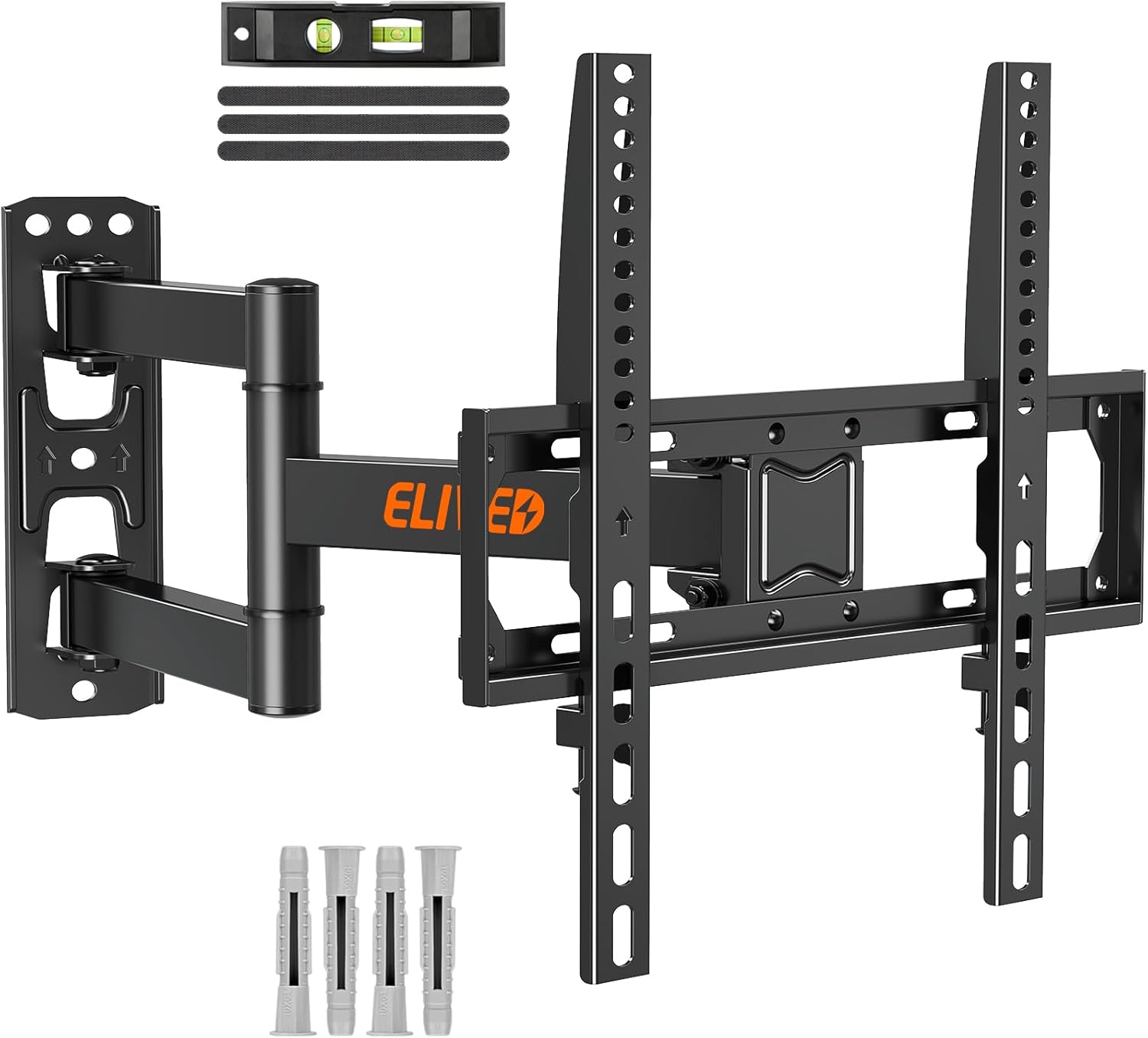 ELIVED Tilt and Swivel TV Bracket for Most 26-60 Inch LCD, LED, OLED Flat or Cur...