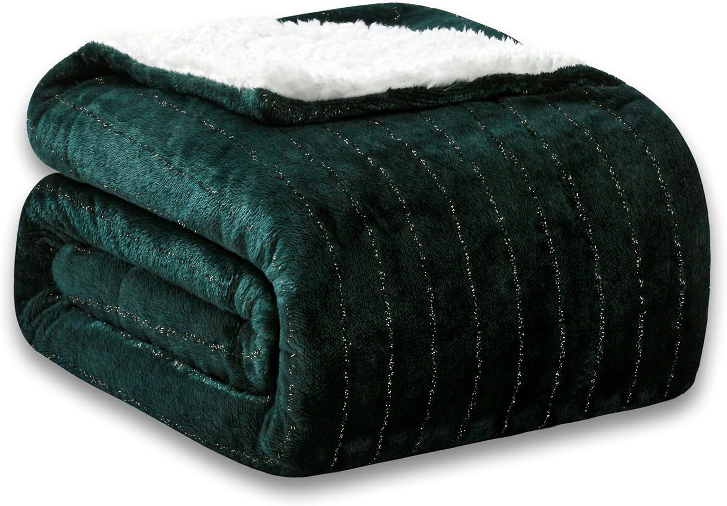 COOVA Ultra Soft Sherpa Fleece Twin Blanket - Cozy Thick and Warm Blankets, Fuzz...