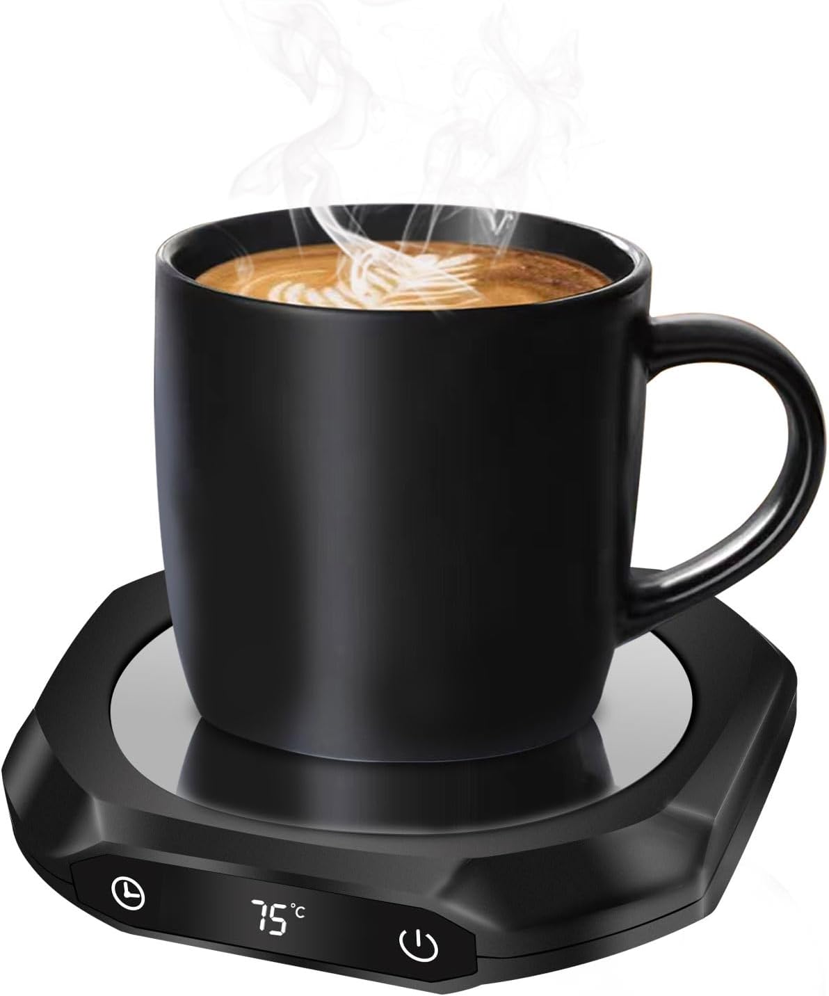 Mug Warmer,MQUPIN Coffee Warmer for Desk with 3 Temperature Settings (55℃/65℃/75...