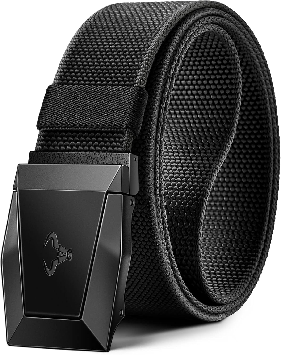 BULLIANT Tactical Belt for Men, Military Hiking Rigger Heavy Duty Nylon Web Work...