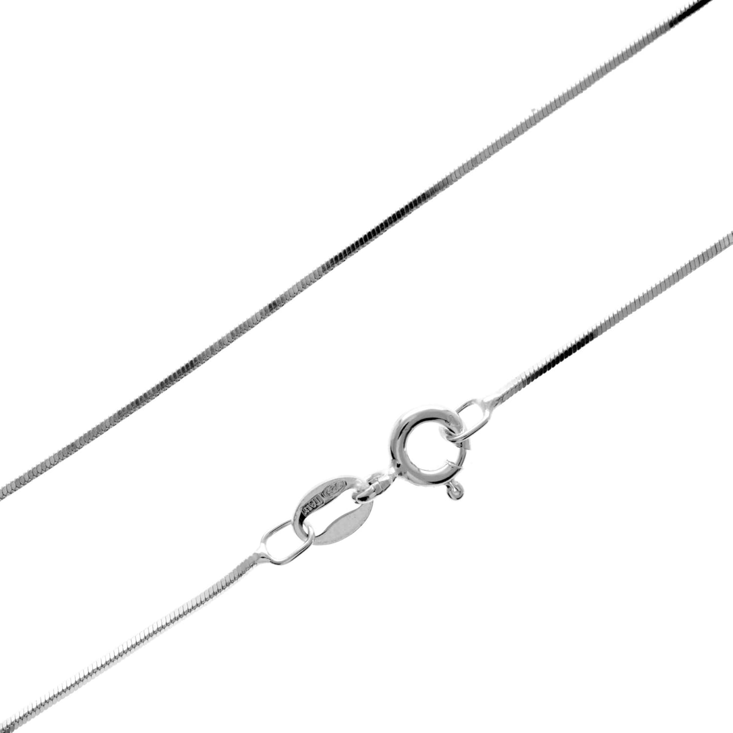 SilverAmber Jewellery UK - Sterling Silver 14" 16" 18" 20" 24" 28" 32" 36" 40" I...