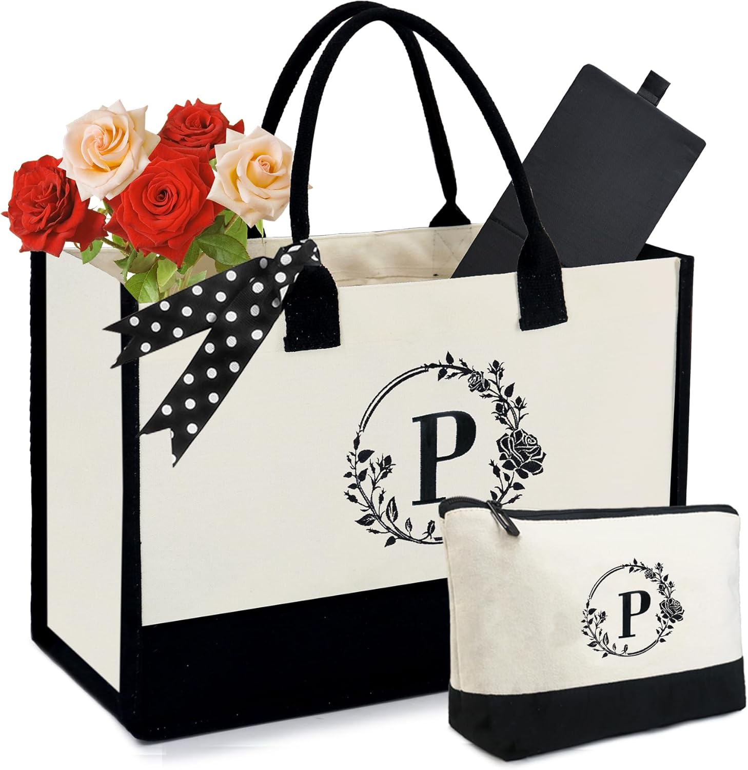 BeeGreen Personalized Gifts Bag for Women Friends Birthday Wedding Bridesmaid Ro...