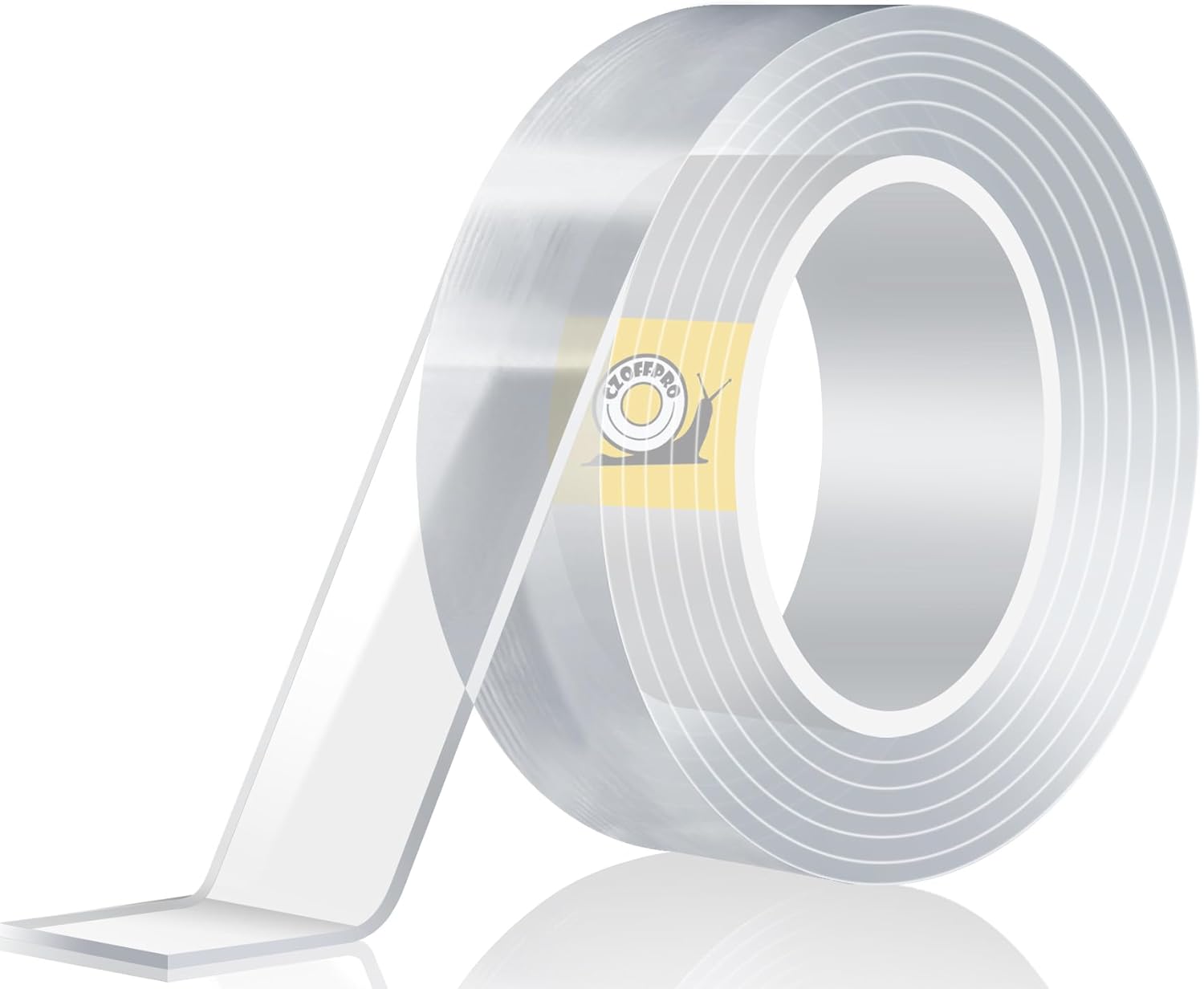 Double Sided Tape Heavy Duty - Clear Mounting Adhesive Two Tape, Transparent Str...