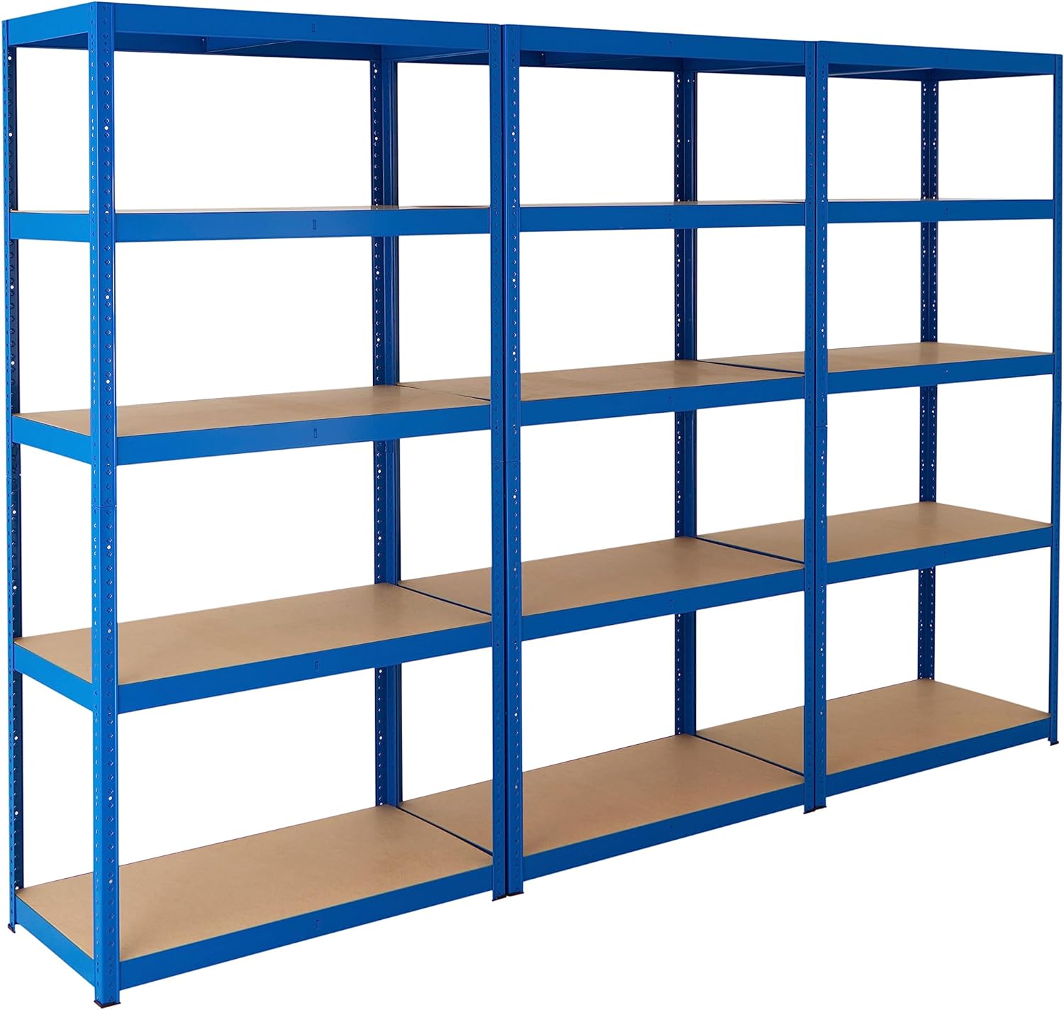 BiGDUG Heavy Duty Garage Shelving Unit 3 Bay - 179x90x45 cm - 200kg UDL Per Shel...