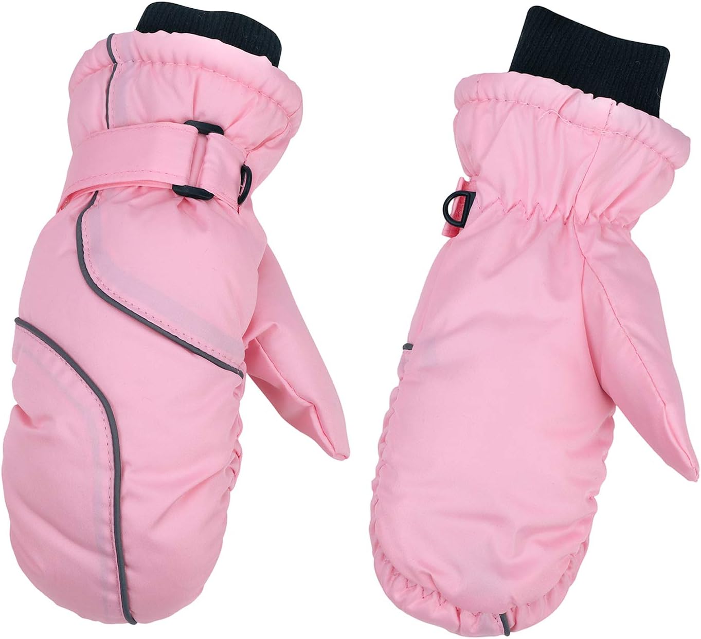 HKSICHENGKEJIUK Kids Ski Mittens Waterproof Snow Gloves Child Winter Thermal Sno...