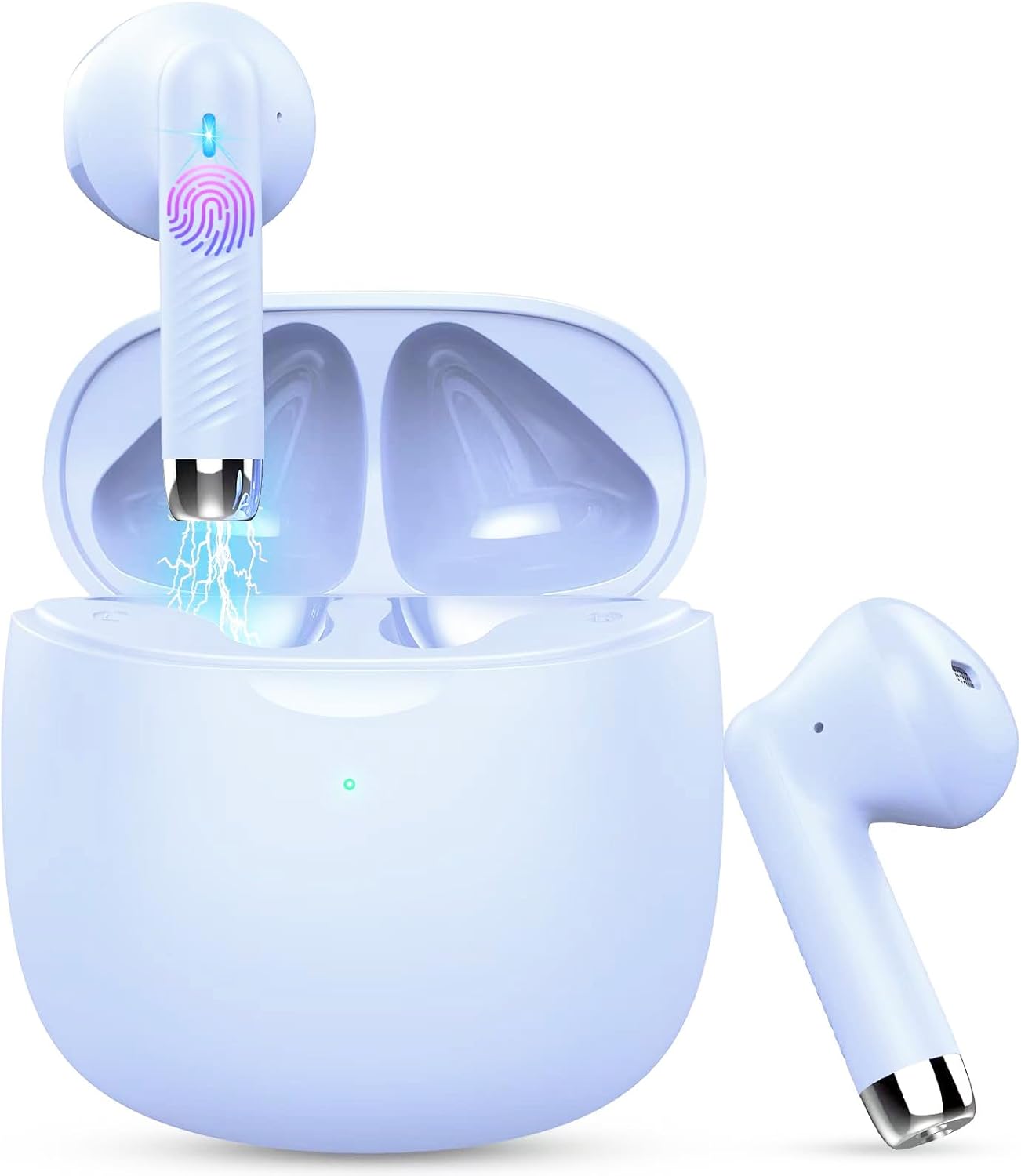 Wireless Earbuds, Bluetooth 5.4 Earbuds Stereo Bass, Bluetooth Headphones in Ear...