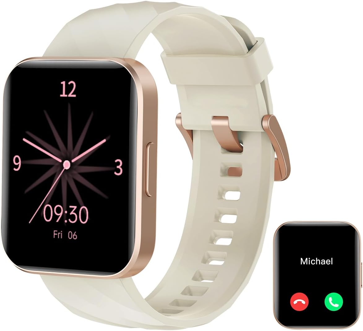 RUIMEN Smart Watch for Women Men Smart Watches with Call Function Fitness Tracke...